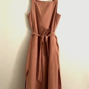 Madwell Coral Apron Dress
